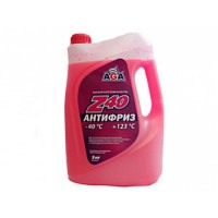 Антифриз AGA Z-40 готовый -40С Красный 5кг