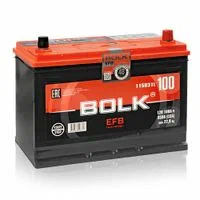 Аккумулятор BOLK EFB ASIA 100 А/ч обратный R+ 306x175x225 D31 EN 850 А