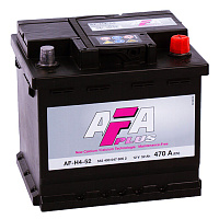 Аккумулятор AFA 52 А/ч 552400 AF ОБР 207x175x190 EN470 