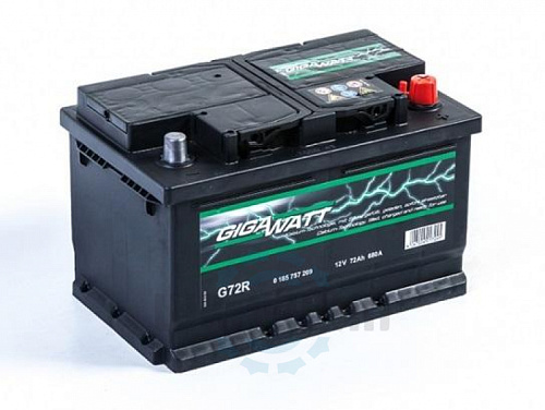Аккум.батерия GIGAWATT G72R/572 409 068 -72ач