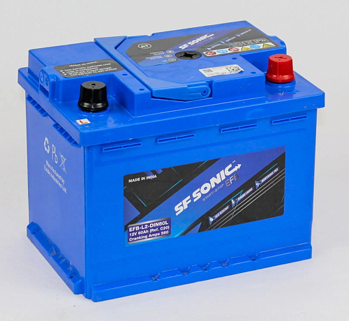 Аккумулятор SF SONIC EFB 6СТ-60.0