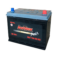Аккумулятор АКТЕХ ASIA 70 А/ч обратная R+ EN 580A 255x171x221 ATSTA 70-3-R