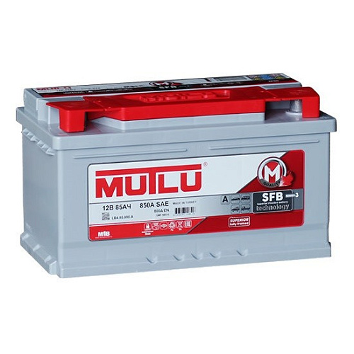 Аккумулятор Mutlu SERIE 3 6CT- 55 (о.п.) низ. (LB1) необслуживаемый 