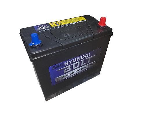 Аккум. батарея HYUNDAI Bolt SMF65B24R тонк.кл