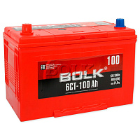 Аккумулятор BOLK ASIA 100 А/ч прямая L+ EN800 А 304x173x220 ABJ 1001