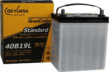 Аккумулятор GS YUASA Gran Cruise Standart GST (40B19L) 35 (о.п.) [д187ш127в225/330]