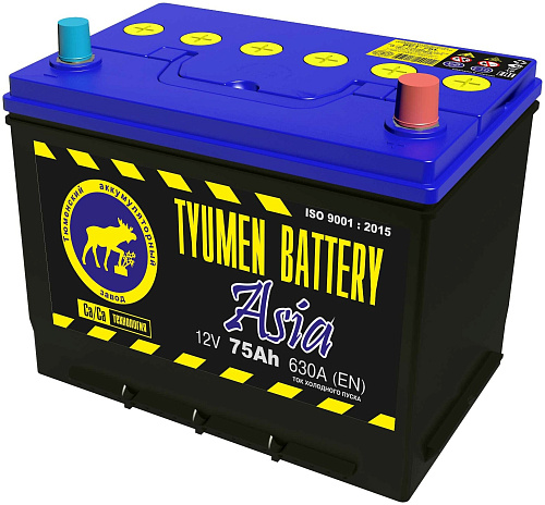 Аккумулятор Тюмень ASIA 6CT-75.0 L