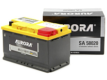 Аккумулятор AURORA (SA 58020) 80(о.п.) AGM [д315ш175в190/800]