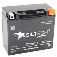 Аккумулятор SILTECH VRLA1220 12V20Аh о.п. (YTХ20L-BS) (уп.4 шт) [д175ш87в155/270]