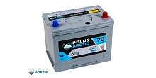 Аккумулятор POLUS ARCTIC 6CT-75.1 (80D26R) бортик