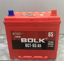 Аккумулятор BOLK ASIA 65 А/ч 232x173x220 ОБР . EN600 BOLK АВJ 651