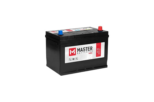 Аккумулятор Master Batteries ASIA 6СТ- 90 (о.п.) (105D31L) ниж.креп. [д306ш175в225/700EN800SAE] [D31