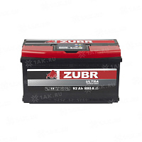 Аккумулятор ZUBR Ultra 92Ah R+ [д353ш175в175/880EN] [L5]