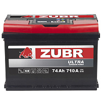 Аккумулятор ZUBR Ultra NEW 6CT-74.0 (низкий) (278х175х175, 710А)