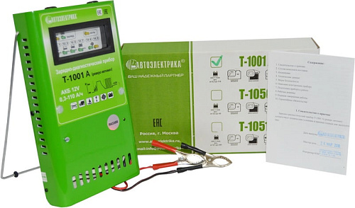 Зарядно дигагностический прибор Т-1001 автомат-реверс (Автоэлектрика)