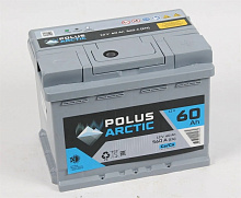 Аккумулятор POLUS ARCTIC 6СТ-60.0 низкий