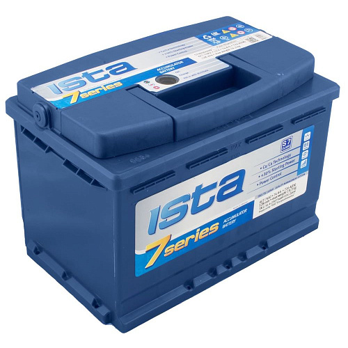 Аккумулятор ИСТА 7 Series 6СТ- 74 (о.п.) [д276ш175в190/720] 
