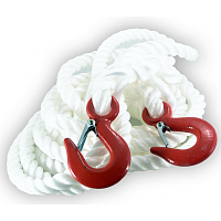 Трос буксировочный КАНАТ  7 т - 4 м - 2 крюка (TOPAuto)