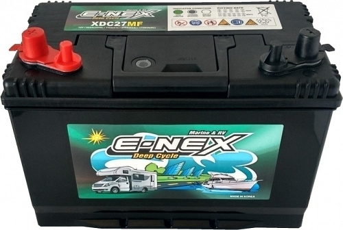 Аккумулятор SUPER PRESIDENT E-NEX 6СТ-  90 (XDC27MF) (глубокого разряда) [д302ш172в230/600]    [27]