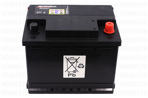 Аккумулятор ACDelco GM о.п 60 Ач 438 А 242x175x190