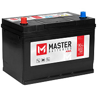 Аккумулятор Master Batteries ASIA 6СТ- 90 (п.п.) (105D31R) ниж.креп. [д306ш175в225/700EN800SAE] [D31