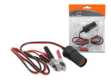 /Прикуриватель-переходник крокодил-гнездо 0,5 м ARNEZI