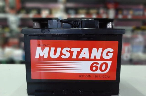 Аккумулятор MUSTANG 6CT- 60 N (о.п) д242ш175в190/430