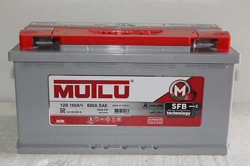 Аккумулятор MUTLU SFB 100 А/ч ОБР SMF60044 353x175x190 EN830
