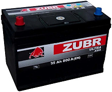 Аккумулятор ZUBR Ultra Asia 95Ah L+ (нижний борт)