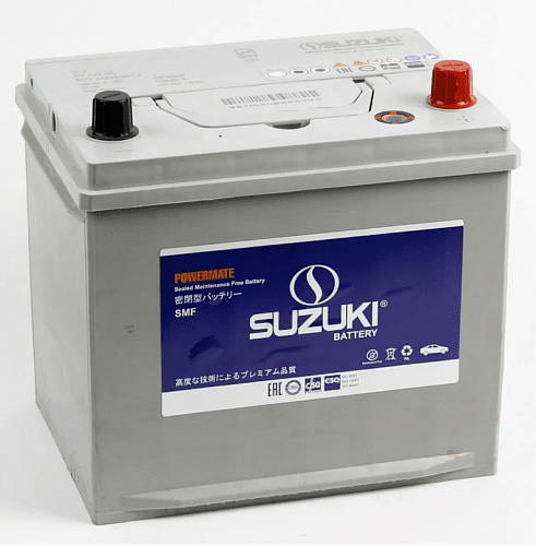 Аккумулятор SUZUKI 6CT-66.0 (75D23L) бортик