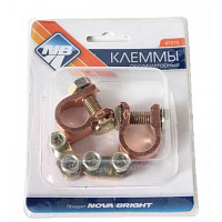 Клемма АКБ nova btight в блистере ВТ 8/9