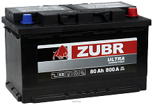 Аккумулятор ZUBR ULTRA  80Ah R+ 