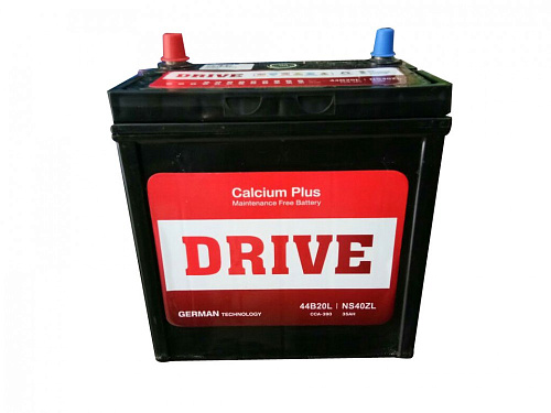 Аккумулятор Drive (75D23L) 65 (о.п) ниж.креп. [д232ш173в225/460]   [D23]