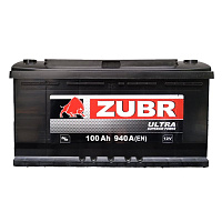 Аккумулятор ZUBR Ultra 100Ah R+ [д353ш175в190/940EN] [L5]