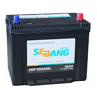 Аккумулятор SEBANG SMF 85 А/ч обратная R+ 260x175x225 EN700 А
