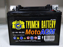 Аккумулятор Тюмень мото 6МТС-4 AGM болт