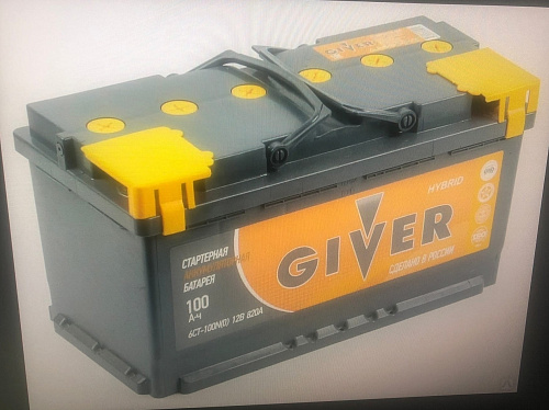 Аккумулятор GIVER HYBRID 6CT-100.1
