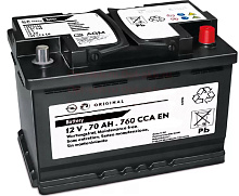 Аккумулятор GM STANDARD 70 А/ч обратная R+ EN740 А 278x175x175 95519152