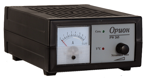 Зарядное Устройство Орион PW 265  (автоматич-руч. 0,6-7А, 12В) 
