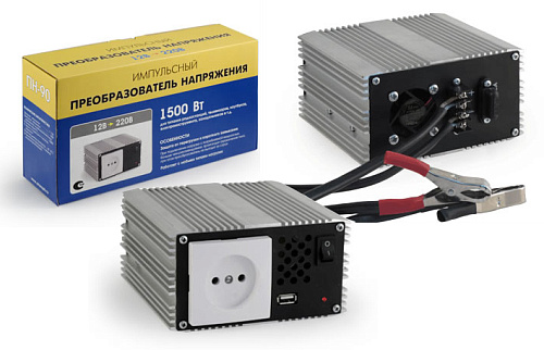 Преобразователь напряжения Орион ПН-90 (12В - 220 В  1500 Вт)