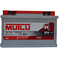 Аккумулятор Mutlu SERIE 3  6CT- 75 (о.п.) низ. (LB3.75.072.A) необслуживаемый [д278ш175в175/720]