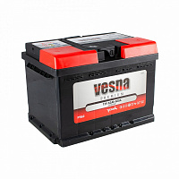 Аккумулятор VESNA Premium 6СТ-62.0 низкий