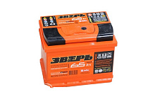 Аккумулятор ЗВЕРЬ 65 А/ч прямая L+ EN 640A 242x175x190 6СТ-65 LЗУ 6СТ-65.1