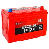 Аккумулятор BOLK ASIA 100 А/ч обратная R+ EN800 А 304x173x220 ABJ 1000