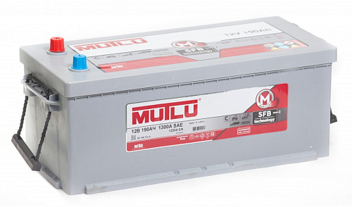 Аккумулятор MUTLU SFB 190 А/ч L+ EN1 250 А 513x223x223 MF69019 D5.190.125.A