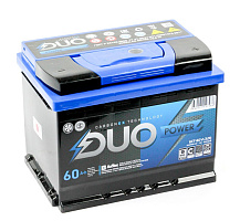 Аккумулятор DUO POWER 6СТ-60.0 L3