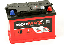 /Аккумулятор EcoMax 6СТ-75.0 