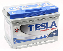 Аккумулятор TESLA PREMIUM ENERGY 6СТ-80.1