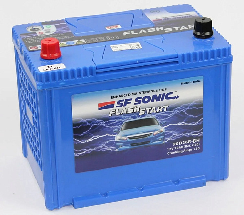 Аккумулятор SF SONIC 6СТ-75.1 (90D26R)