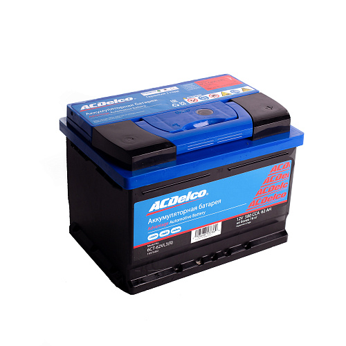 Аккумулятор ACDelco 62 А/ч Обратная R+ EN580 A 242x175x175